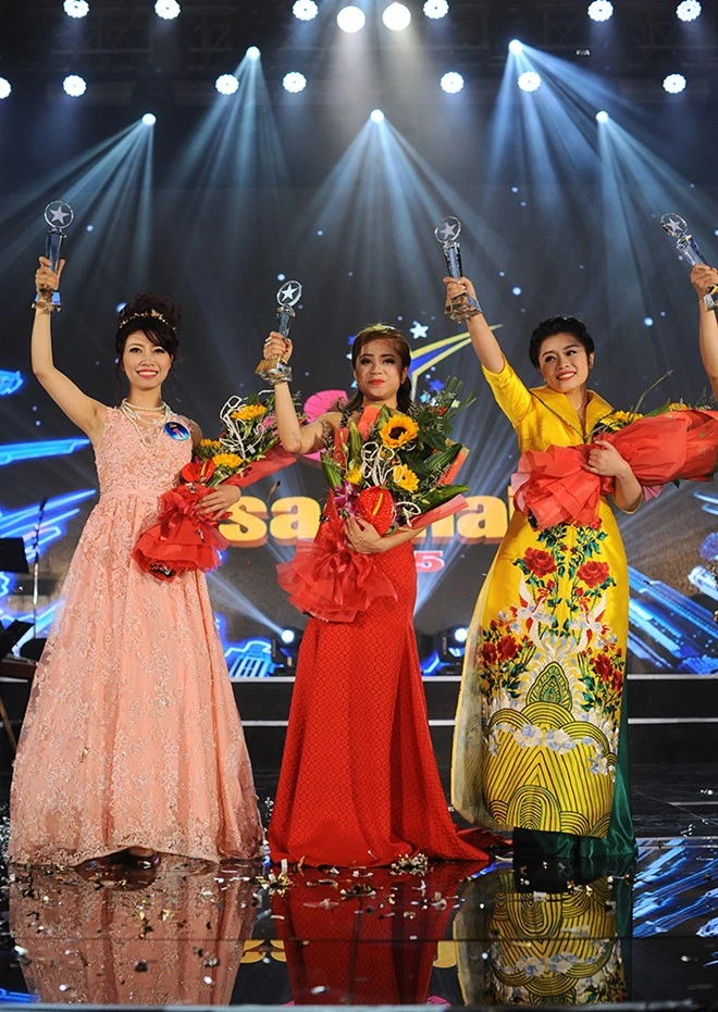 Thí sinh trở về từ châu Âu đăng quang Sao Mai 2015