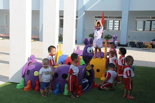 Lễ khai giảng dễ thương ở Trường Mầm non Trường Sa ảnh 6