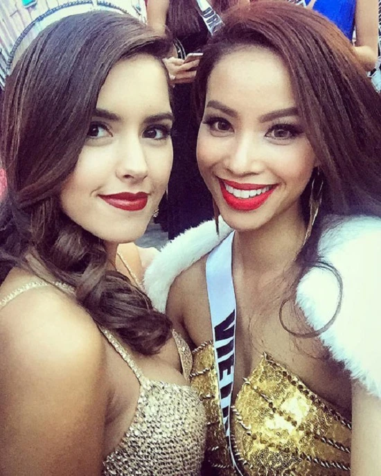 Hoa hậu Hoàn Vũ, Phạm Hương, Hoa hậu Thế Giới, Trương Thị May