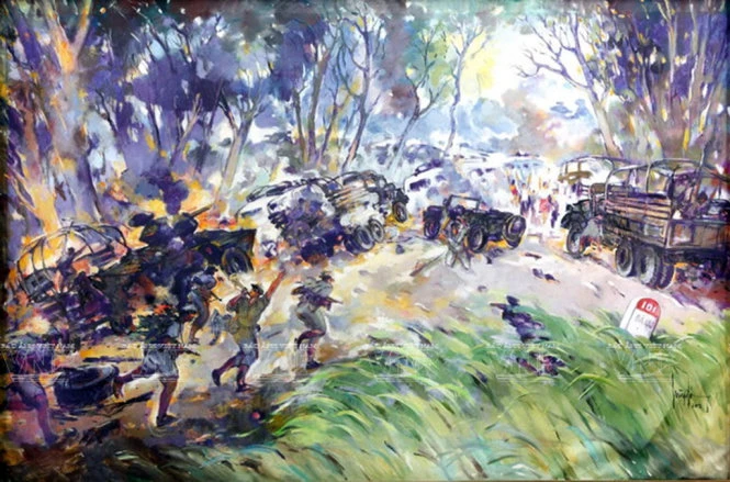 Tranh của họa sĩ Huỳnh Phương Đông