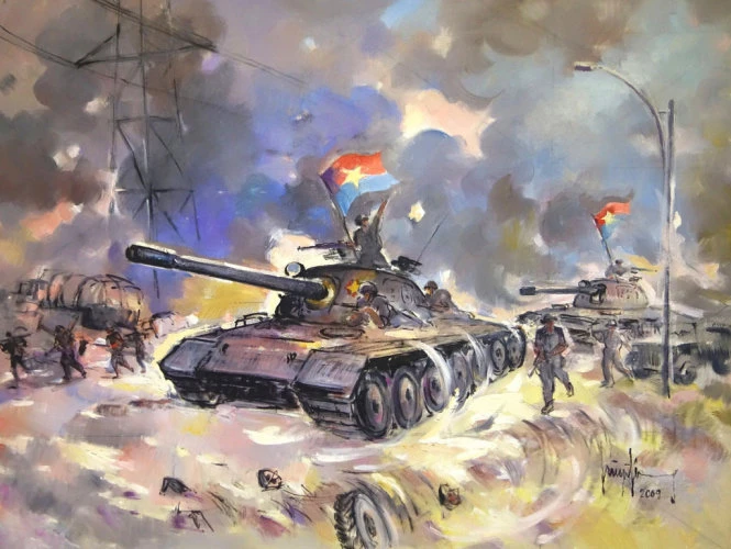 Tranh của họa sĩHuỳnh Phương Đông