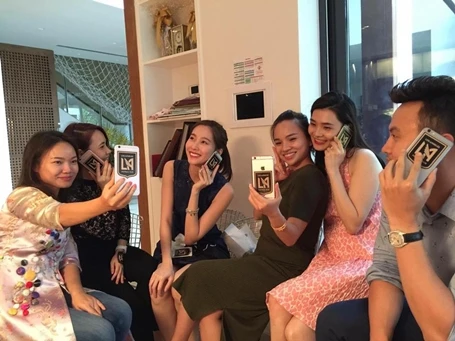 Hoa hậu Đặng Thu Thảo chia sẻ hình ảnh ủng hộ Los Angeles Football Club.