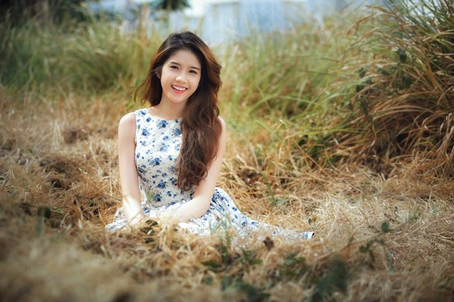 Vẻ đẹp trong sáng của á hậu Đồng Thanh Vy 