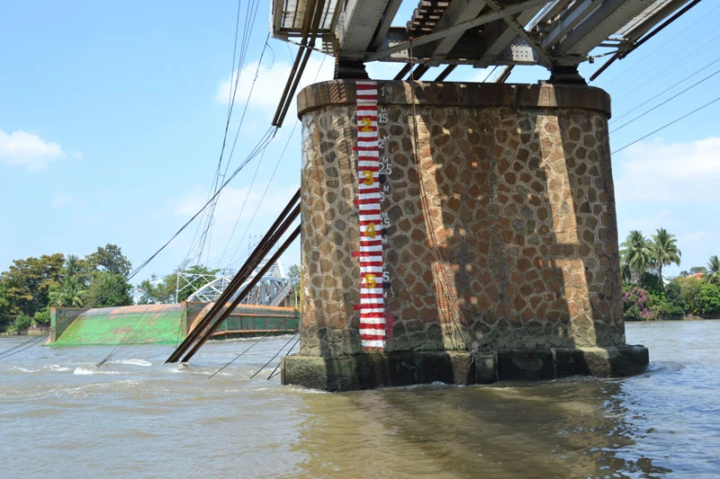 Toàn cảnh vụ sập cầu Ghềnh qua ảnh ảnh 2