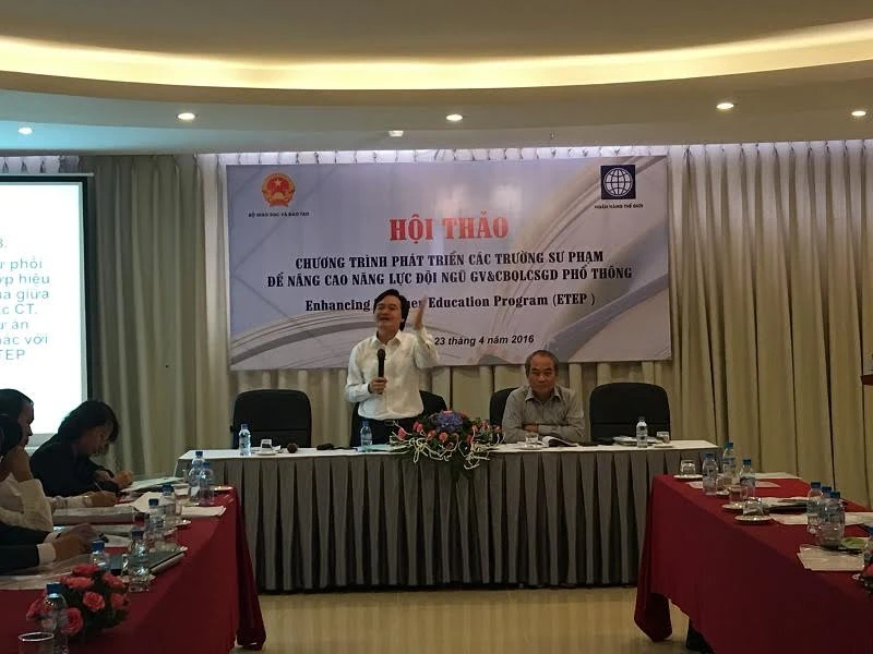 Bộ trưởng Bộ GD-ĐT, đổi mới các trường sư phạm, đổi mới giáo dục