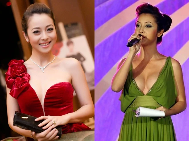 Những người đẹp Việt 'nghiện' váy khoe ngực