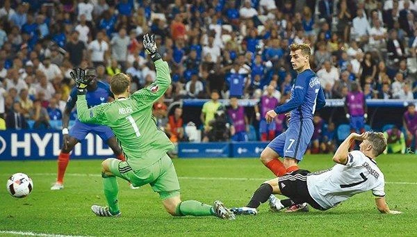 Cứ 72,5 phút thì Griezmann lại ghi bàn