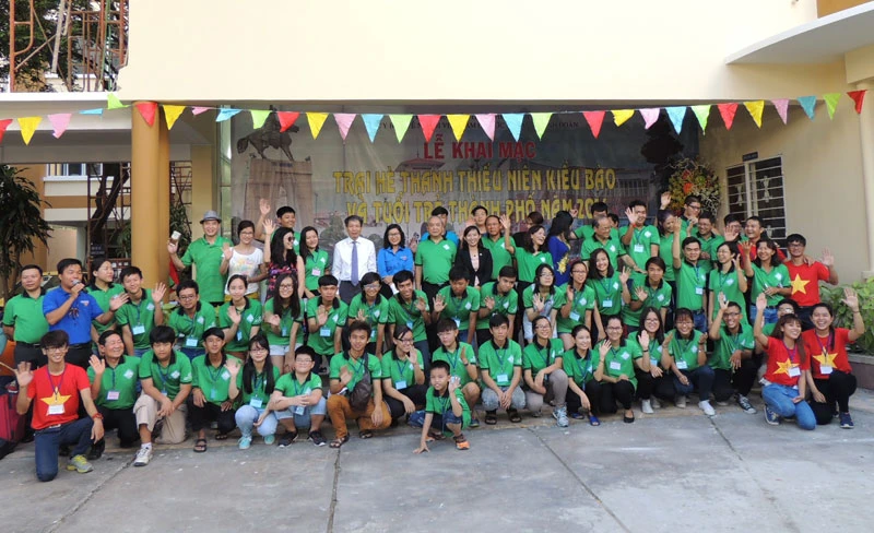 Trại hè thanh thiếu niên kiều bào 'Tôi yêu Việt Nam' ảnh 1