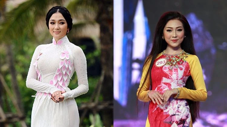 Sự trùng hợp lạ kỳ Kiều Vỹ giống chị em song sinh với hoa hậu Nguyễn Thị Huyền