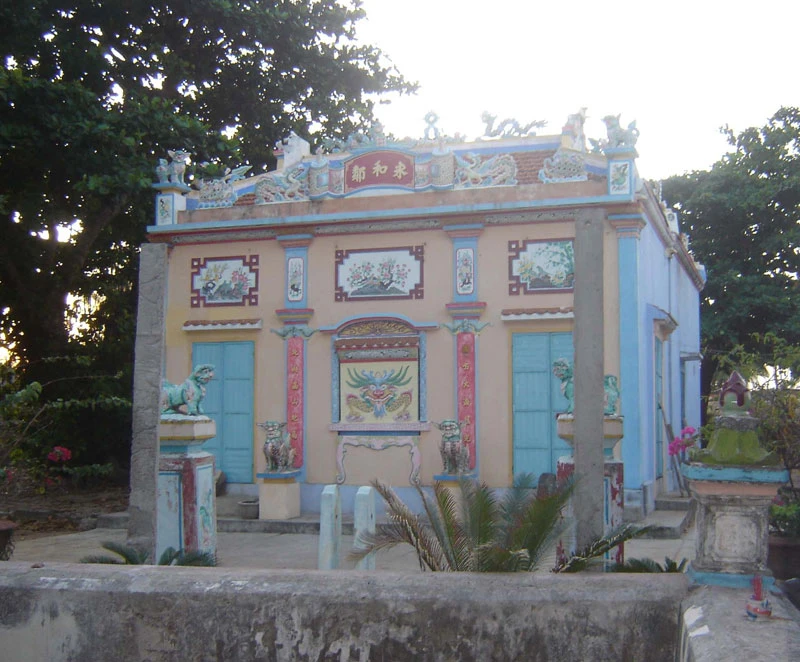 Quảng Ngãi: Xin phục dựng lăng cá Ông ở Lý Sơn ảnh 1