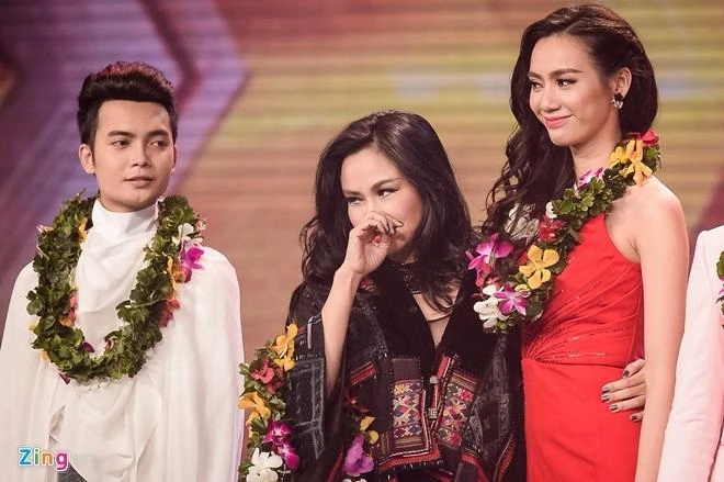 Thanh Lam không giấu tham vọng đưa Kiều Diễm lên ngôi quán quân nhưng đành thất bại. Ảnh: Zing.