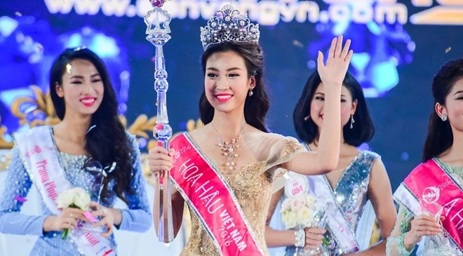 Do My Linh dang quang Hoa hau Viet Nam 2016 hinh anh