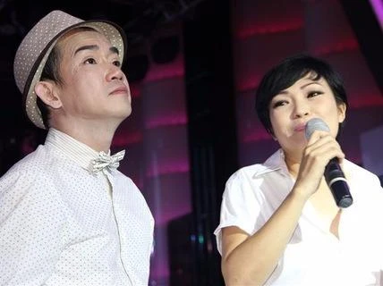 Vì sao ca sĩ Phương Thanh xuống tóc ? ảnh 2 Tình bạn giữa Minh Thuận và Phương Thanh. Ảnh NLĐO