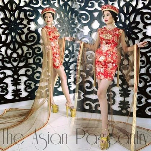 Phương Chi, Nữ hoàng trang sức 2015 dừng chân tốp 10. ẢNH: FBNV