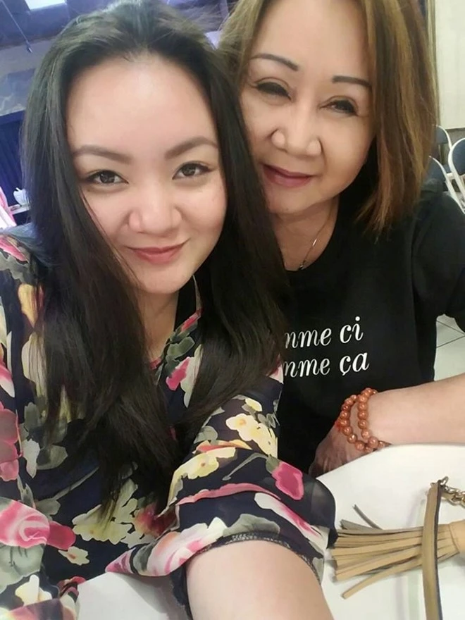 'Be' Xuan Mai da lay chong va sinh con o My hinh anh 1