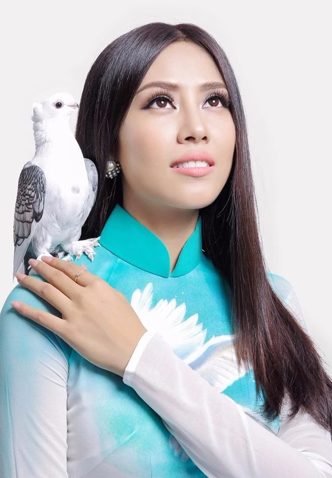 Người đẹp Biển đã có mặt cuộc thi Miss Grand International (Hoa hậu Hòa bình Quốc tế) tại Las Vegas, Mỹ.