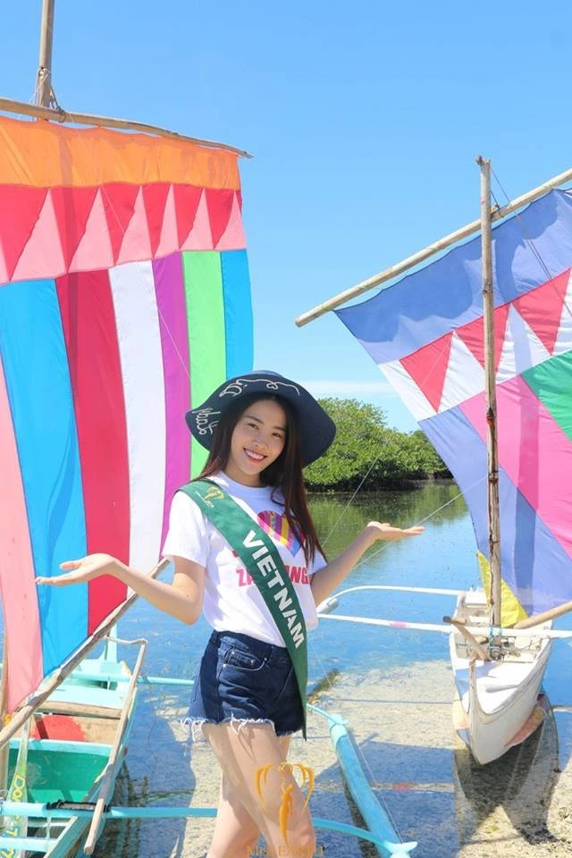 Hình ảnh khó quên trong hành trình Miss Earth của Nam Em 