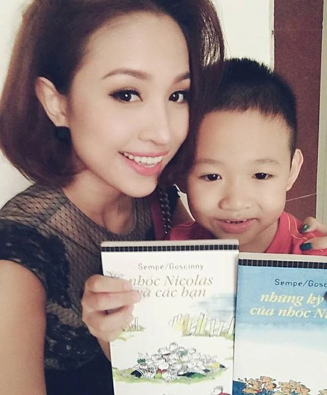 Bà mẹ đơn thân đầy bản lĩnh bên con trai.