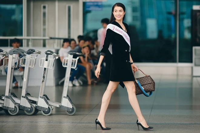 Le Hang duoc chon ghi hinh quang ba Miss Universe hinh anh 1