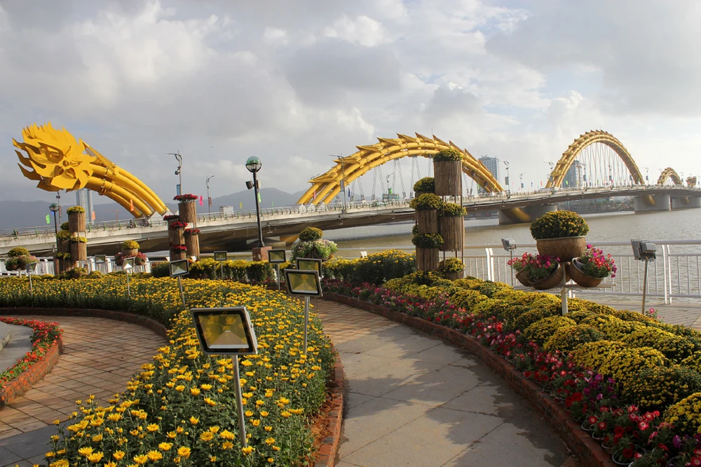 Đà Nẵng rực rỡ sẵn sàng đón xuân ảnh 2