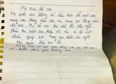 Mẹ bỏ rơi con cùng tờ giấy ghi dòng chữ 'mẹ ngàn lần xin lỗi'