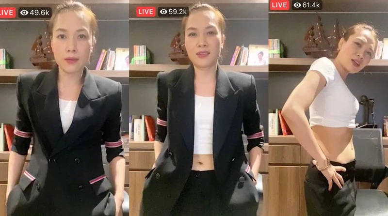 Mỹ Tâm livestream xóa tin đồn đang mang thai - ảnh 2