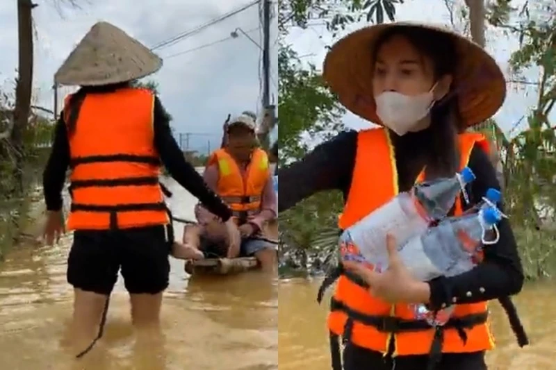 Thủy Tiên và các nghệ sĩ cùng chung tay hỗ trợ miền Trung - ảnh 1