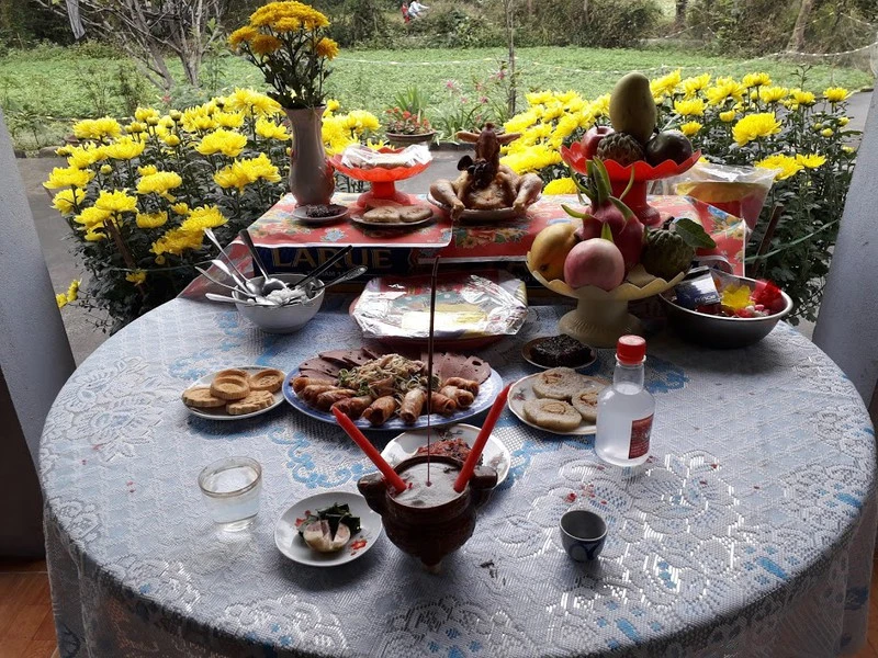 Lễ vật cúng rước ông bà, ông Táo ngày 30 tết Canh Tý 2020 - ảnh 21