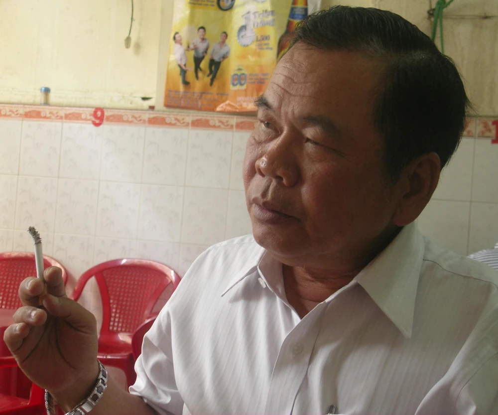 Nhà văn Nguyễn Trí Công cả một đời dành cho văn học thiếu nhi. Ảnh: NGUYỄN TÝ