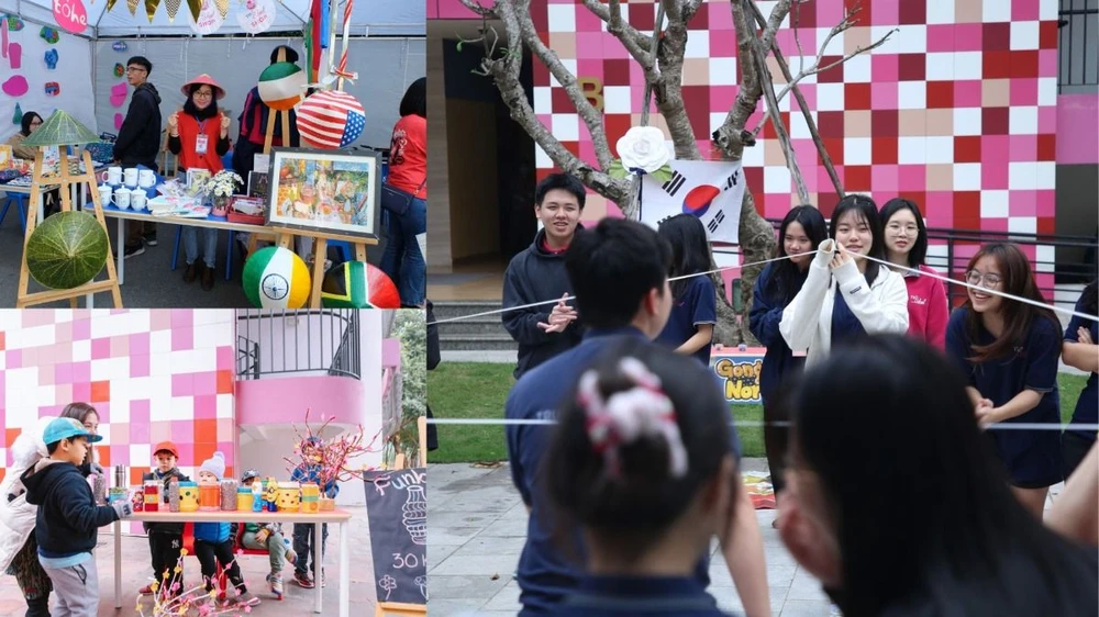 Sân khấu “bùng nổ” với nhiều tiết mục trình diễn & trò chơi sôi động.jpeg