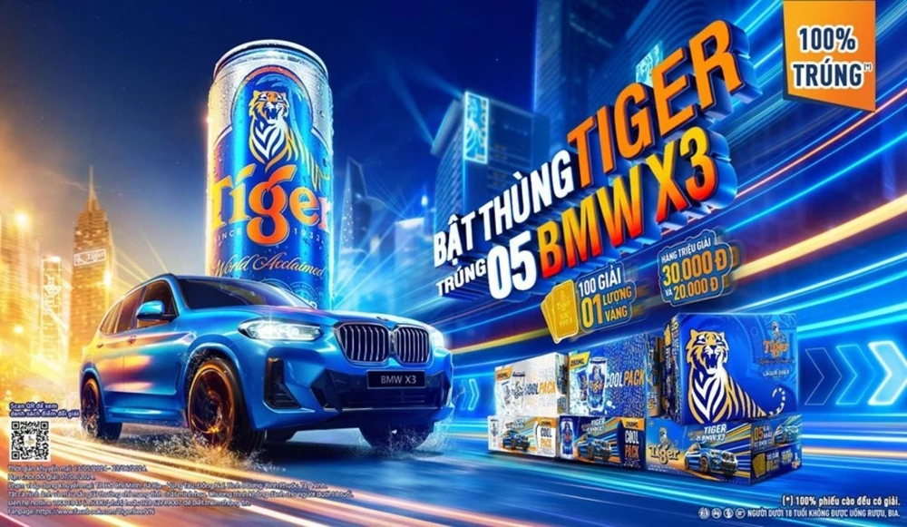 Tiger tiếp đà bứt phá cho người tiêu dùng với ‘Bật thùng Tiger, trúng 5 BMW X3’.jpg