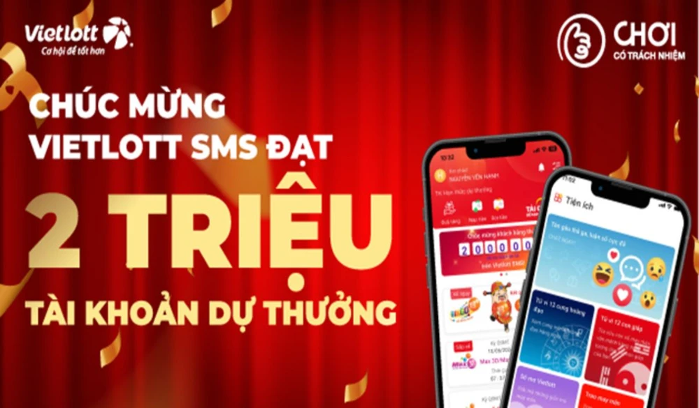 Vietlott SMS đã chính thức có 2 triệu tài khoản người chơi.png