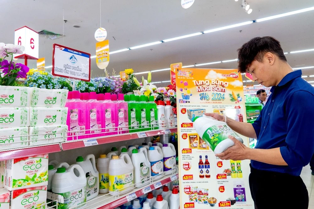 Satra cũng đã thực hiện các chương trình khuyến mãi dành riêng cho các sản phẩm là hàng nhãn riêng.jpg