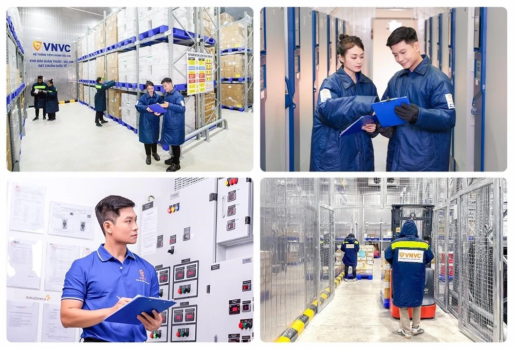 VNVC có hệ thống 4 kho lạnh tổng và gần 200 kho lạnh và dây chuyền lạnh bảo quản vaccine theo tiêu chuẩn quốc tế trên toàn quốc.jpg