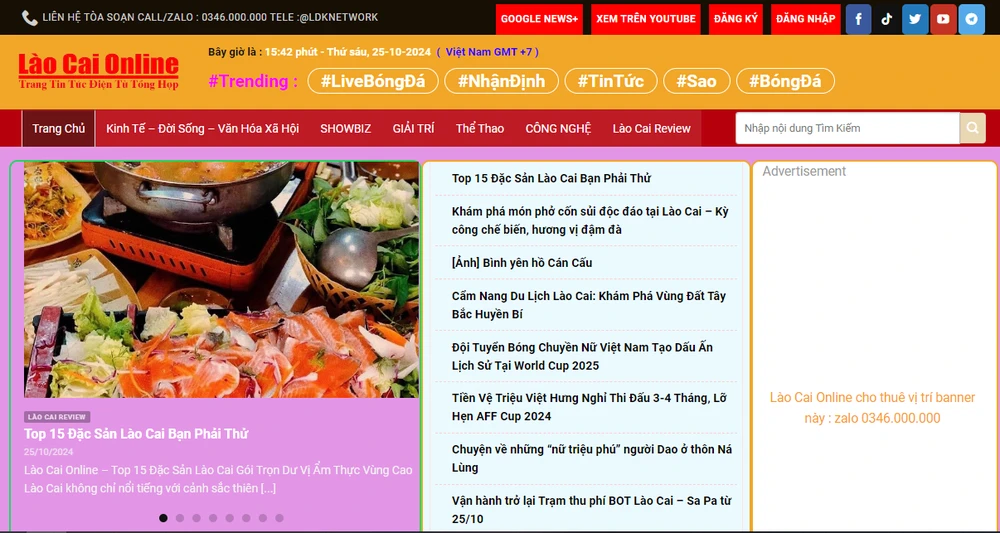 Lào Cai Online Công Bố Trang Fanpage chính thức.png