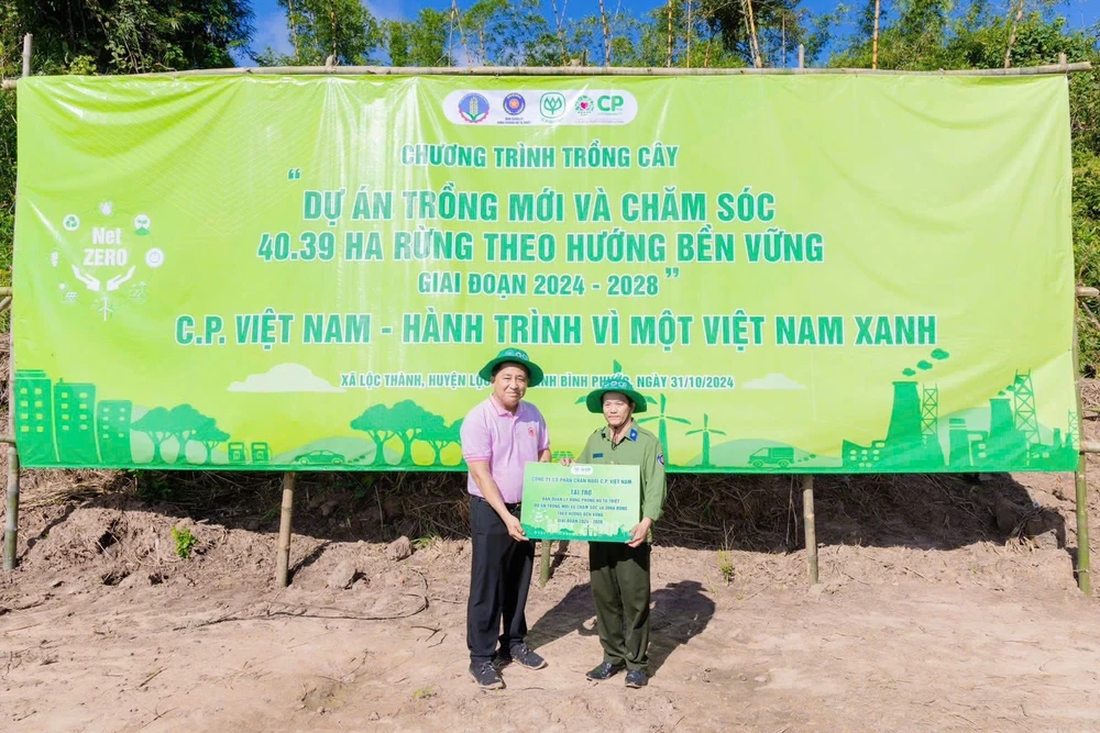 CP Việt Nam bàn giao dự án trồng rừng tại Tà Thiết - Bình Phước.JPG