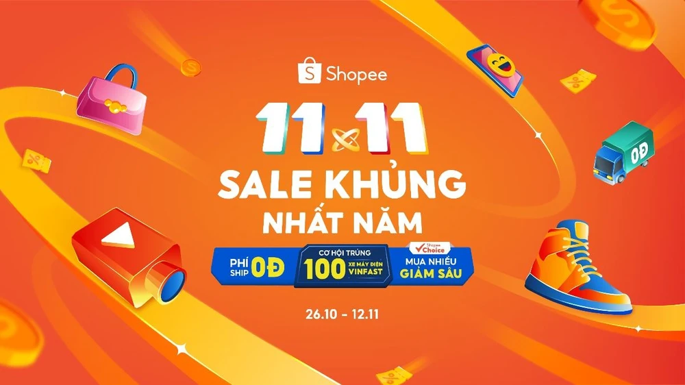 Shopee 11-11 hé lộ chuỗi livestream ‘khủng’ nhất năm cùng cơ hội trúng 100 xe máy VinFast.jpg