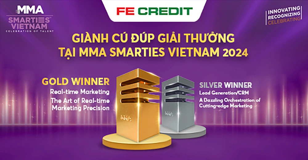 FE CREDIT tỏa sáng với 3 giải thưởng danh giá, khẳng định vị thế dẫn đầu ngành tài chính tiêu dùng.jpg
