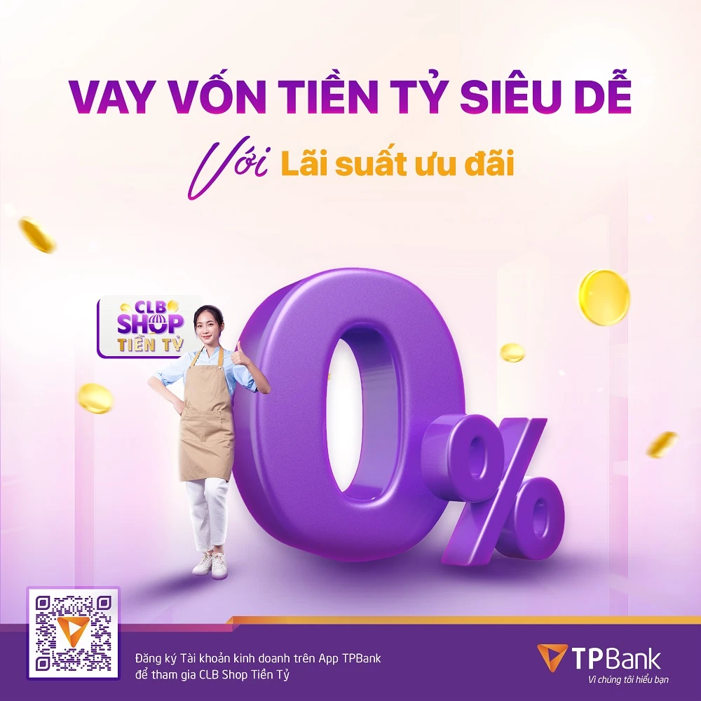 Kỷ nguyên của shop tiền tỷ, TPBank cấp vốn cho chủ shop với lãi suất 0 đồng.jpg