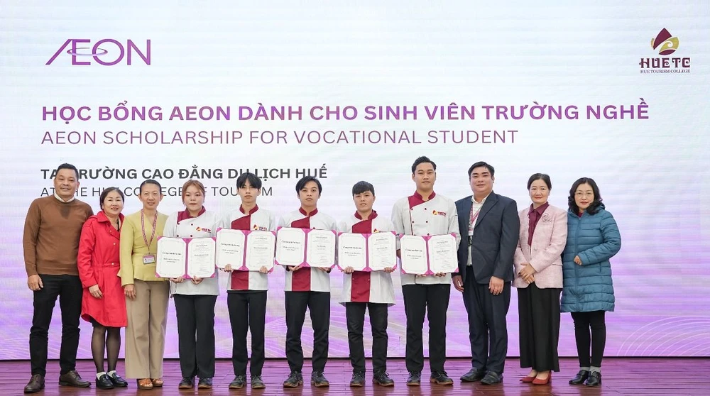 Học bổng AEON dành cho sinh viên trường nghề: Cầu nối giáo dục nghề nghiệp bền vững.jpg