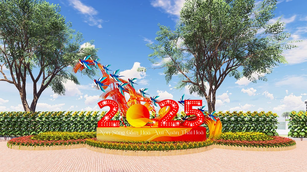 Hội hoa xuân Phú Mỹ Hưng Tết Ất Tỵ - 2025: Xuân hoan ca.jpg