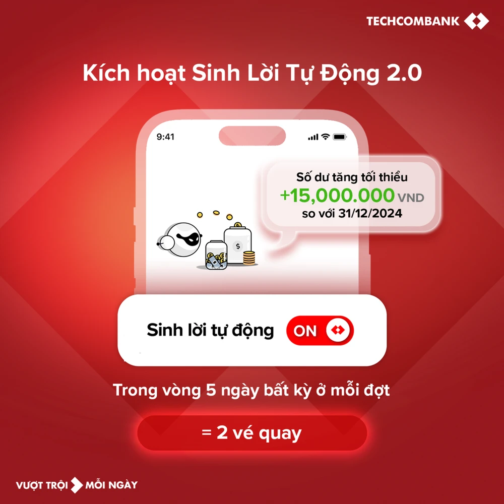 Techcombank đã hút hơn 2,6 triệu khách hàng cùng mở đầu xu hướng tối ưu dòng tiền chờ chi tiêu ngắn ngày.png