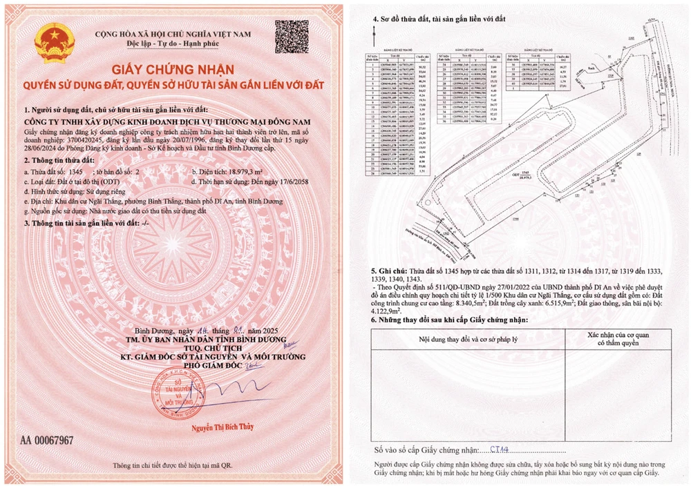 An Gia (AGG) hoàn tất thủ tục cấp CNQSDĐ dự án The Gió Riverside.png