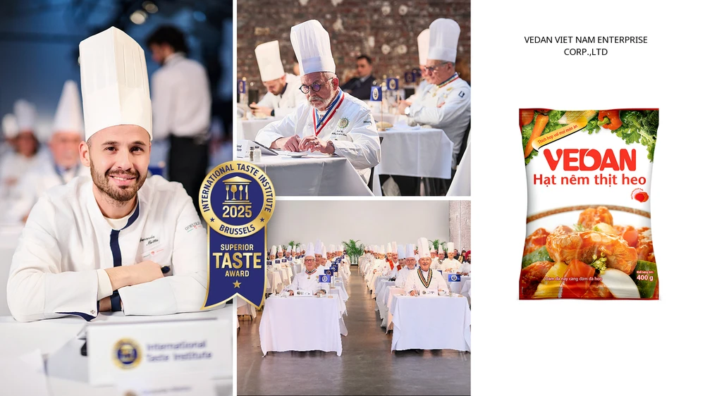 Hai sản phẩm hạt nêm Vedan được trao tặng danh hiệu ‘Vị ngon thượng hạng 2025’.png