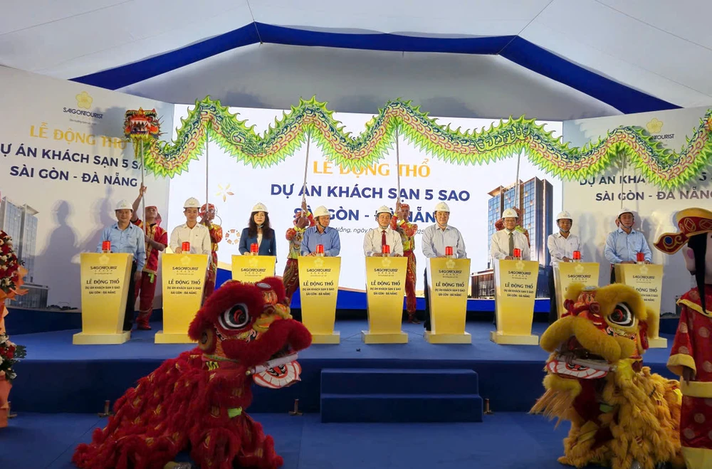 Saigontourist Group động thổ khách sạn 5 sao Sài Gòn – Đà Nẵng: Nâng tầm nghỉ dưỡng tại thành phố biển.jpg