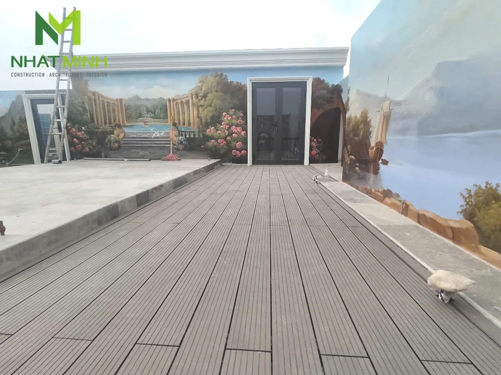 Sàn gỗ nhựa ngoài trời: Định hình không gian sống bền vững