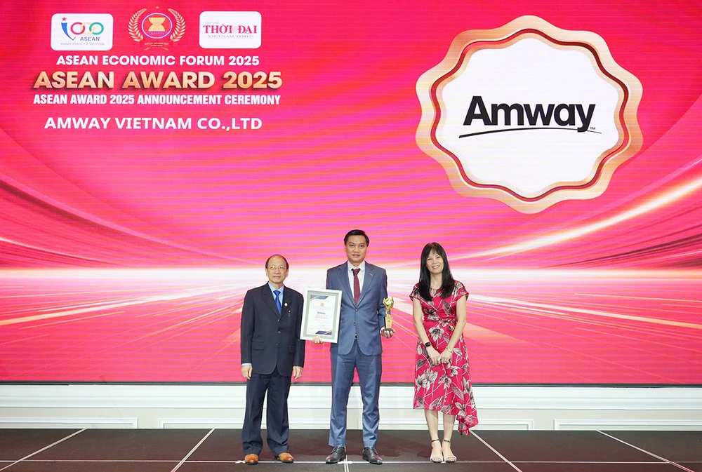 Amway Việt Nam khẳng định vị thế trong Top 5 doanh nghiệp tiêu biểu ASEAN.JPG