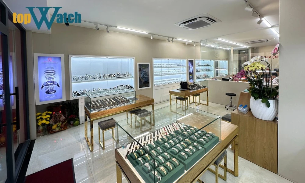 Khu vực mua sắm và chọn lựa được thiết kế rộng rãi, thoải mái.