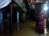 Nhiều nơi tại Quảng Trị ngập sâu sau trận mưa xối xả