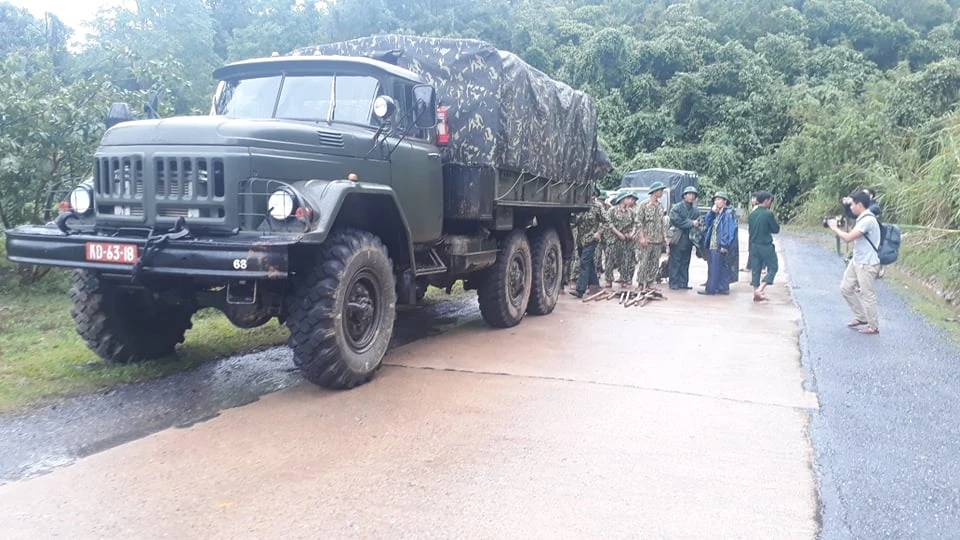 Sạt lở đất ở Quảng Trị, nghi vùi 22 chiến sĩ Đoàn 337 ảnh 4